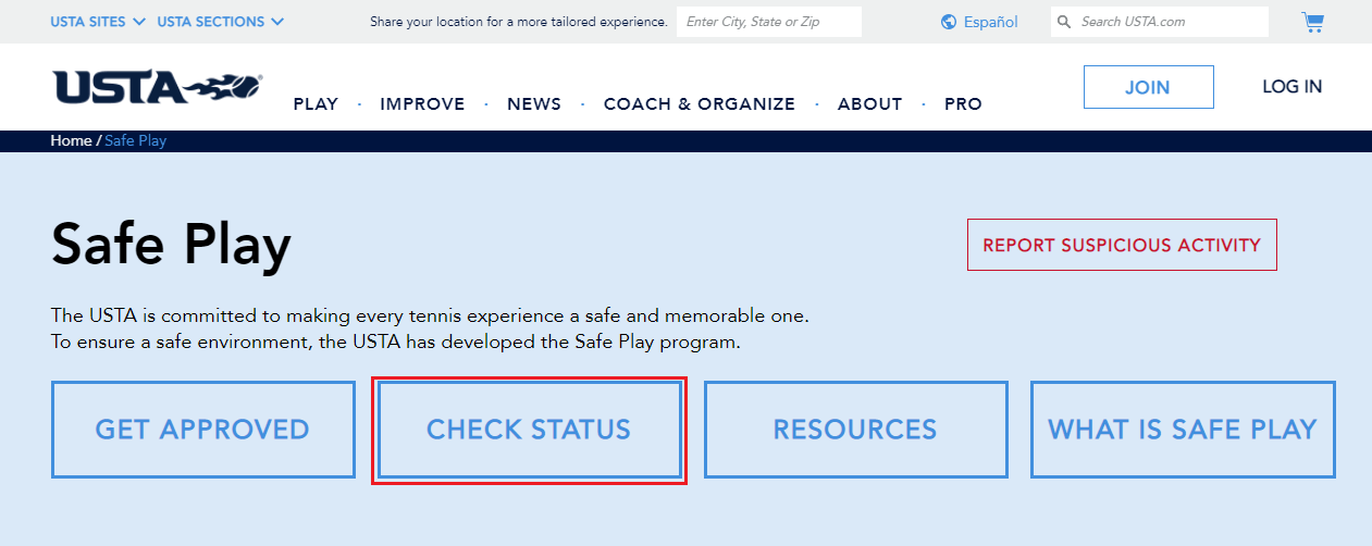 How to Access Your SafeSport Certificate USTA Online Help Center