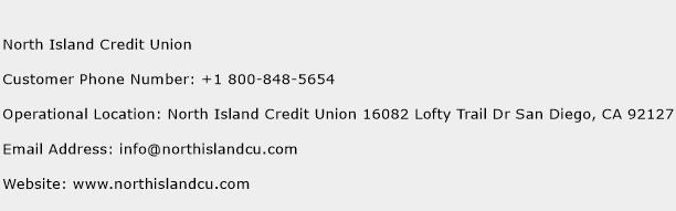 North Island Credit Union Number North Island Credit Union Customer