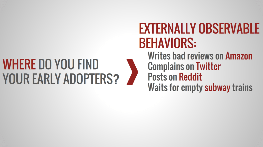 Early Adopters Part 2 Who you should Interview Customer Development Labs