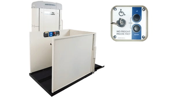 Harmar Highlander Vertical Platform Lift – Americans Mobility