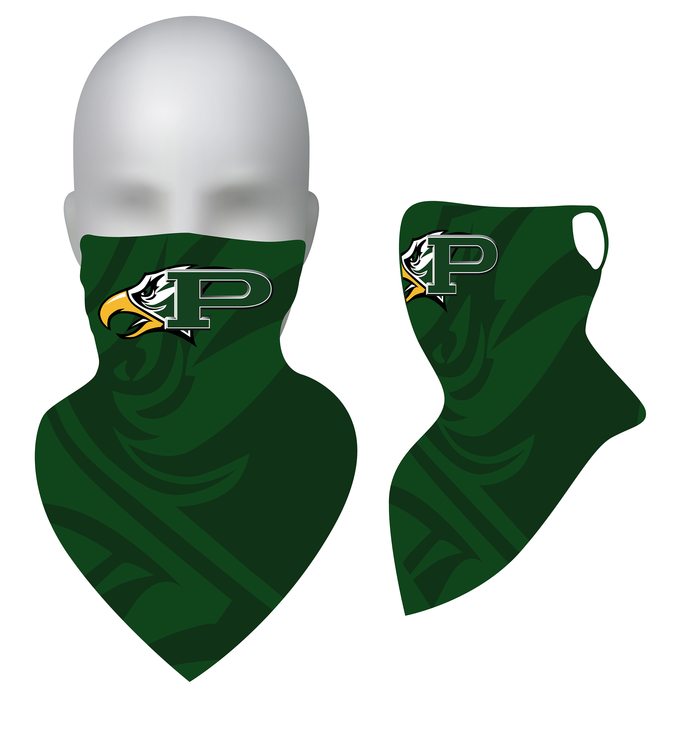 Custom Neck Gaiters With Ear Loops Custom Neck Gaiters & Face Mask