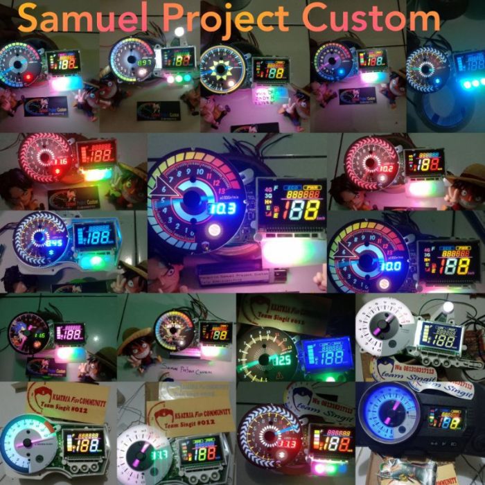 Speedometer Honda Vario 125 Custom Custom Feast