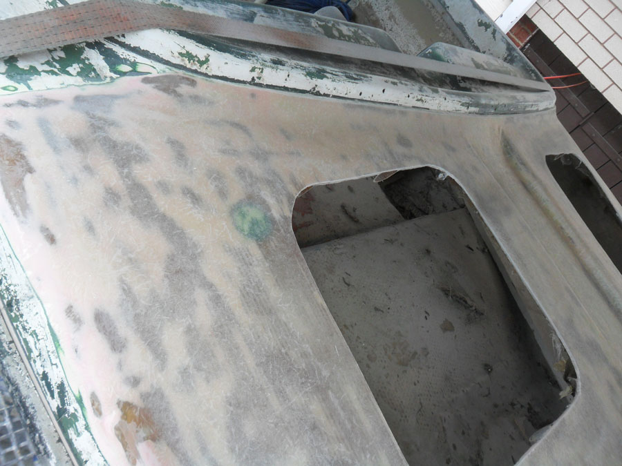 Boat_deck_repair_01 Custom Fibreglassing