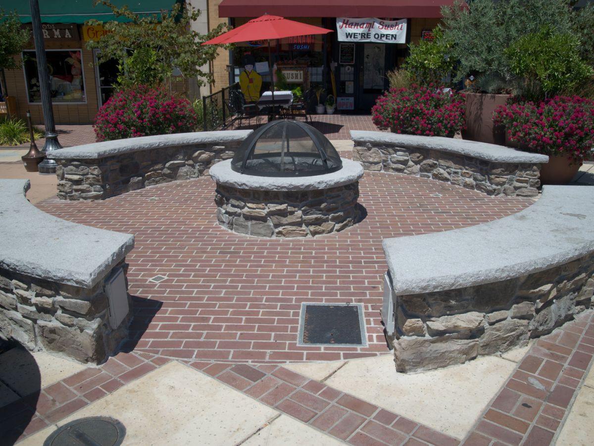 Commercial Fire Pit, Auburn, CA Custom Fire Pits