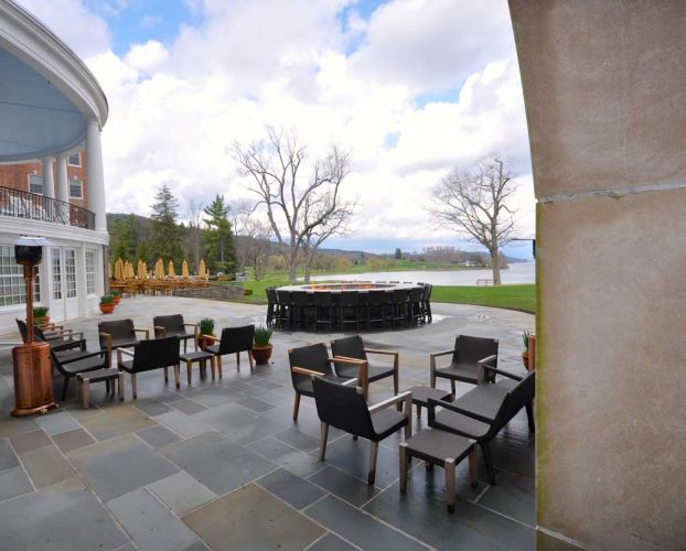 Commercial Otesaga Hotel, Cooperstown, NY Custom Fire Pits