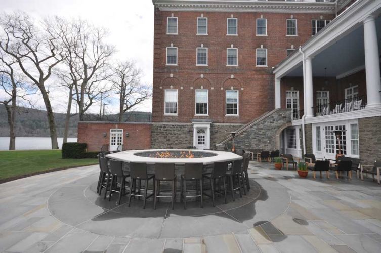 Commercial Otesaga Hotel, Cooperstown, NY Custom Fire Pits