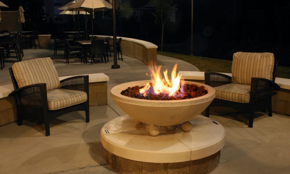 Commercial Fire Pit, Morrisville, NC Custom Fire Pits