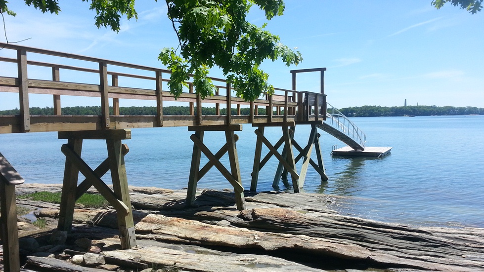 Private Dock System in Cumberland Foreside, ME Custom Float Services