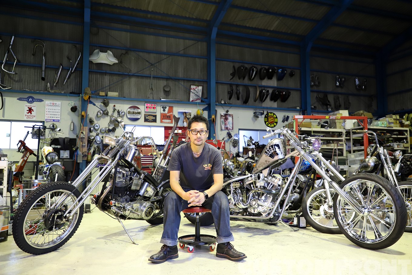 エッジモーターサイクルサービス EDGE MOTORCYCLE SERVICEのハーレーショップ紹介 岐阜県瑞穂市 CUSTOM FRONT