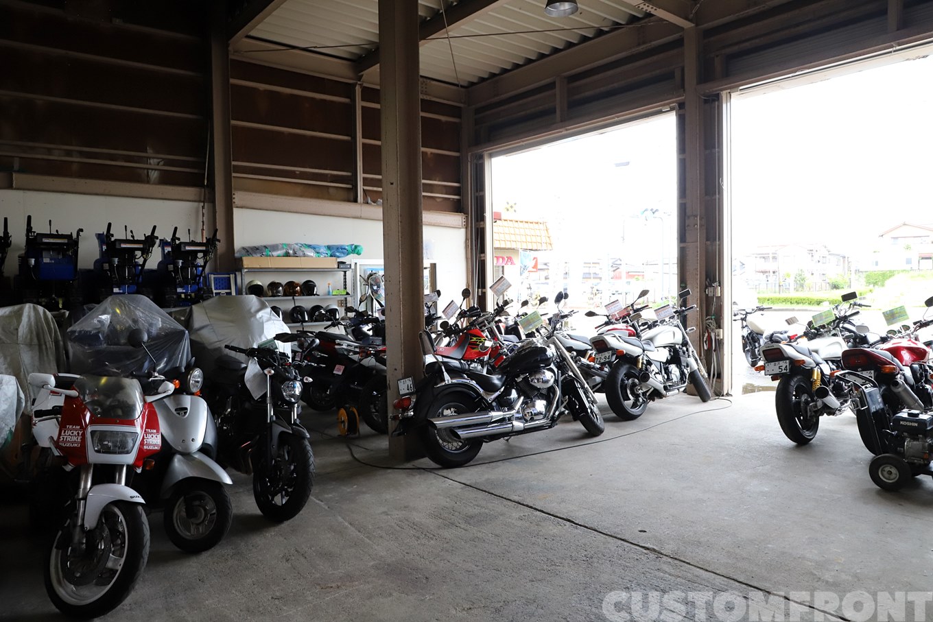 バイカーズステーション金沢 BIKER’S STATIONのバイクショップ紹介 石川県金沢市 CUSTOM FRONT｜カスタムフロント