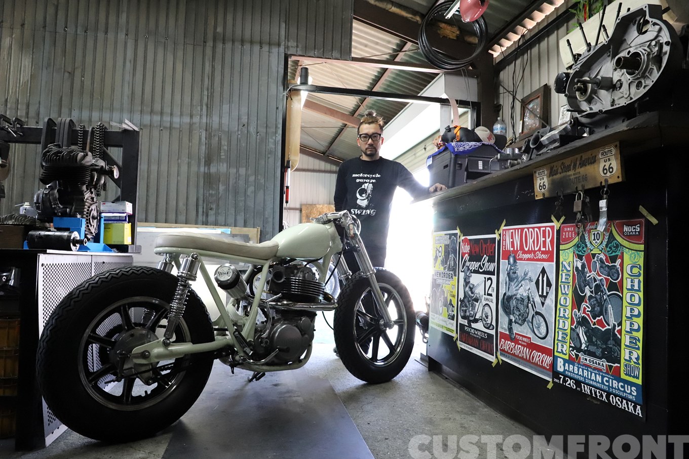 スイングモーターサイクルガレージ SWING MOTORCYCLE GARAGEのカスタムバイクショップ紹介 兵庫県加古川市 CUSTOM