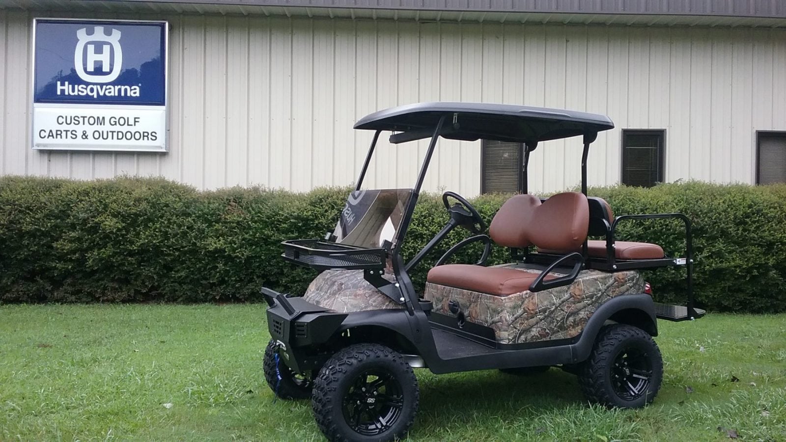 Realtree Club Car Precedent Winch Bumper Custom Golf Carts Columbia