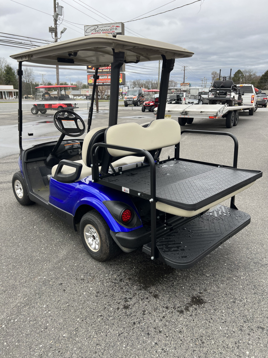 2014 Yamaha Drive 48 volt electric custom golf cart, Candy Blue Pearl