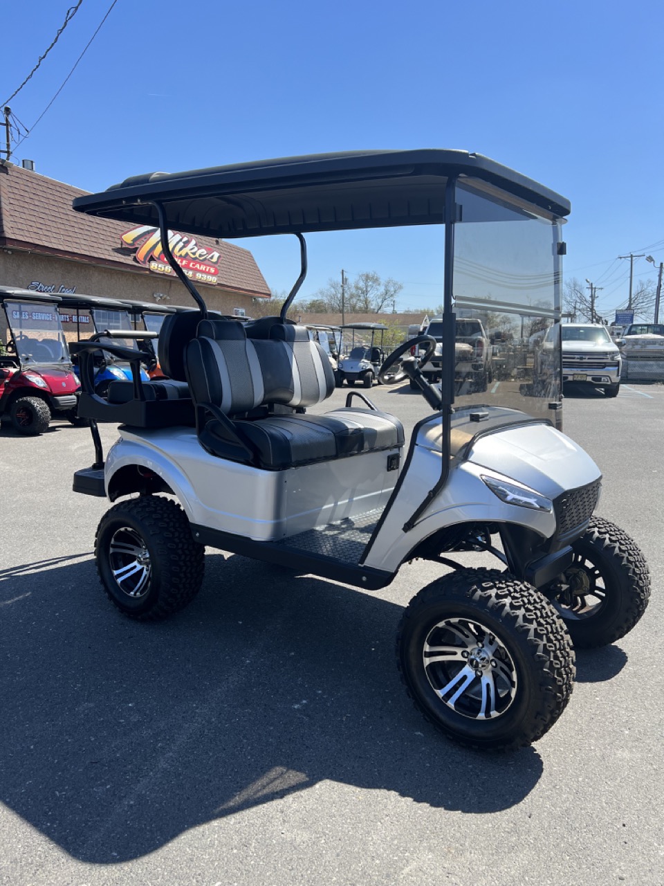 2023 NEW NAVITAS TAC2 SILVER METALLIC LIFTED 48 VOLT AC ELECTRIC