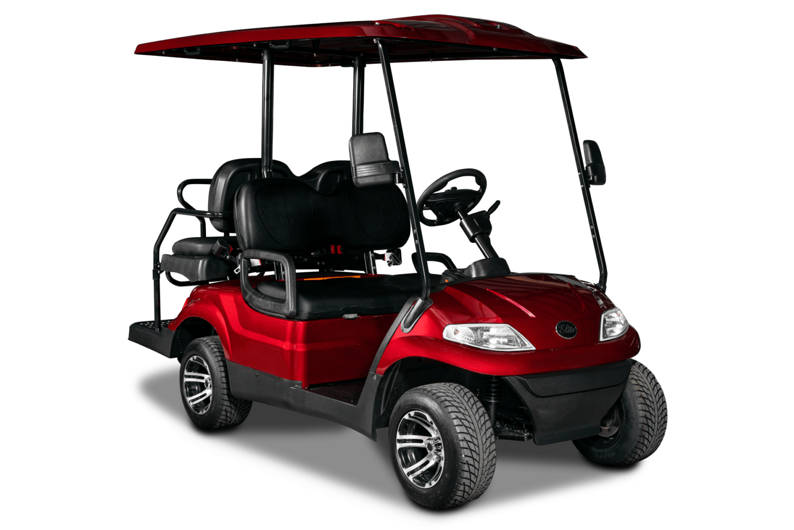 2024 NEW ELITE ALSET EV4 MERLOT BURGUNDY 48 VOLT AC ELECTRIC LOW SPEED