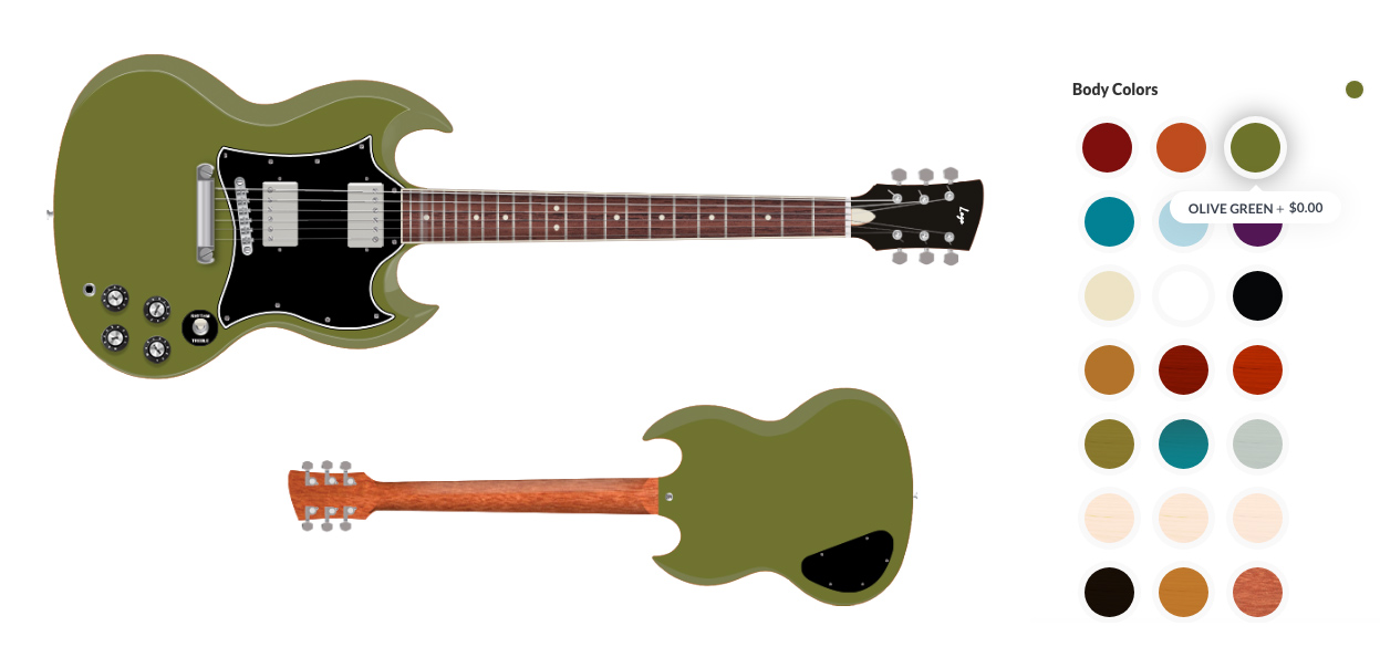 How to Choose a Great Color Combination for an Electric Guitar