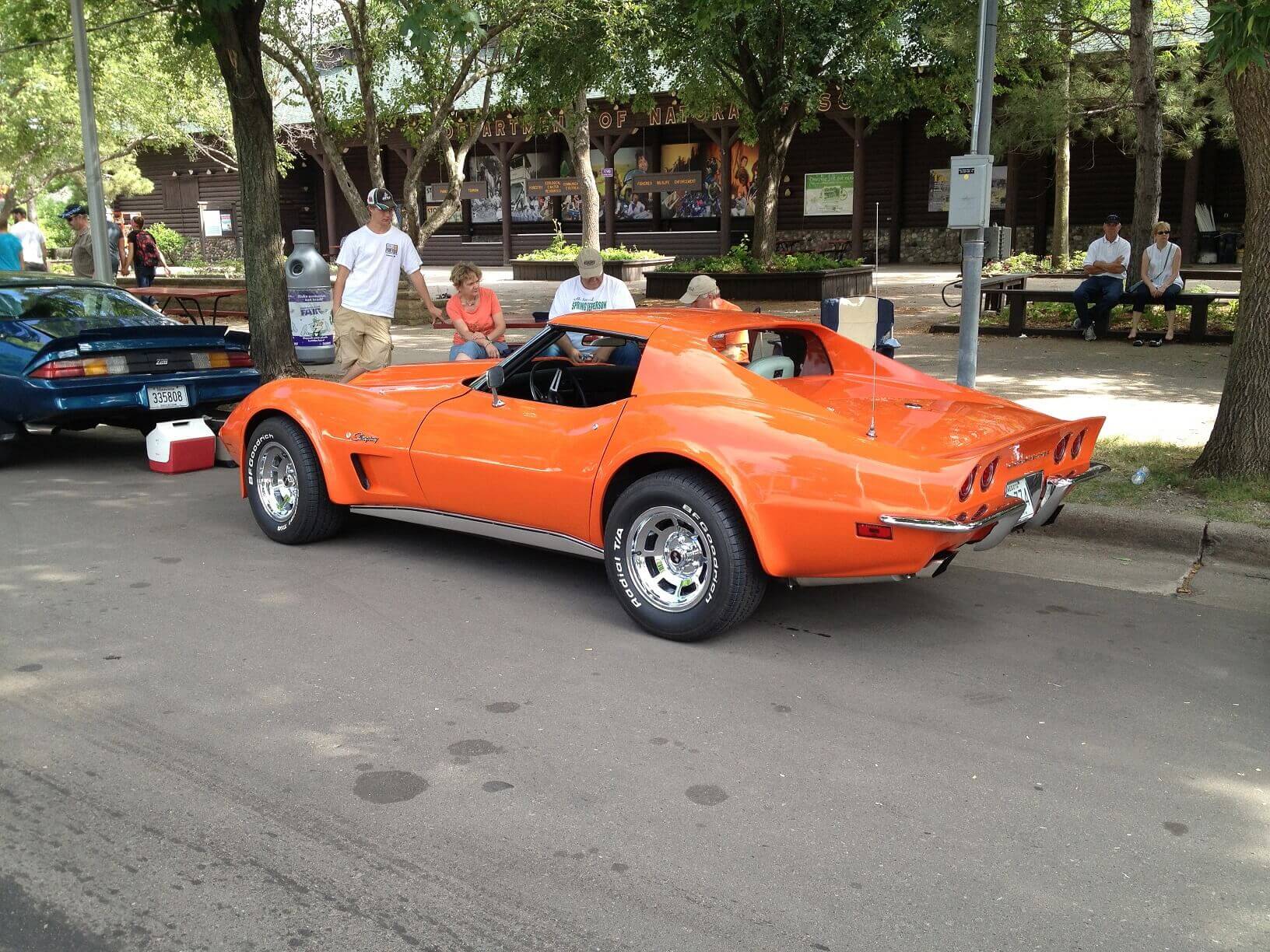 19741982 REAR BUMPER CHROME BUMPER LOOK Custom Image Corvettes