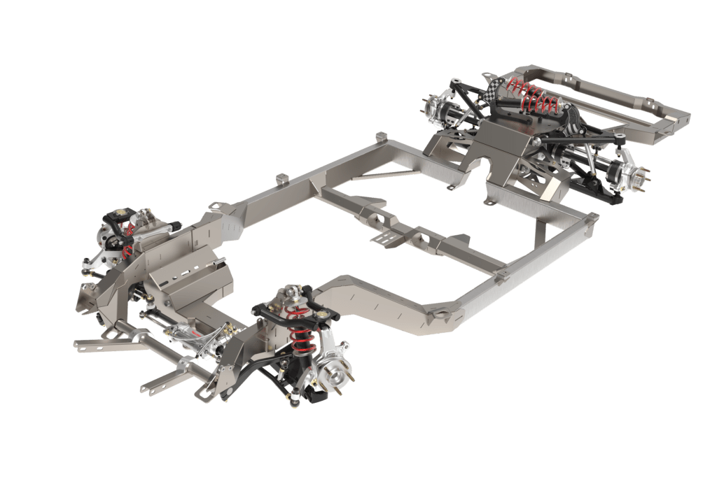 196367 CORVETTE C2 CHASSIS IRS SPEEDTECH Custom Image Corvettes