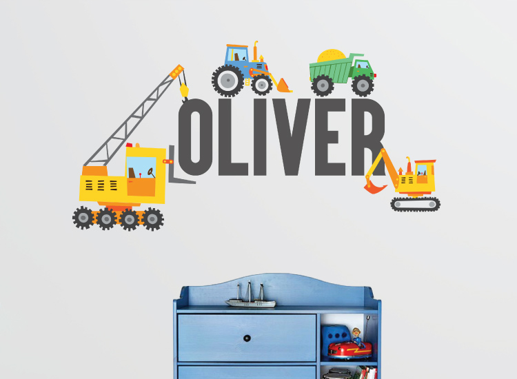 Construction Wall Decal