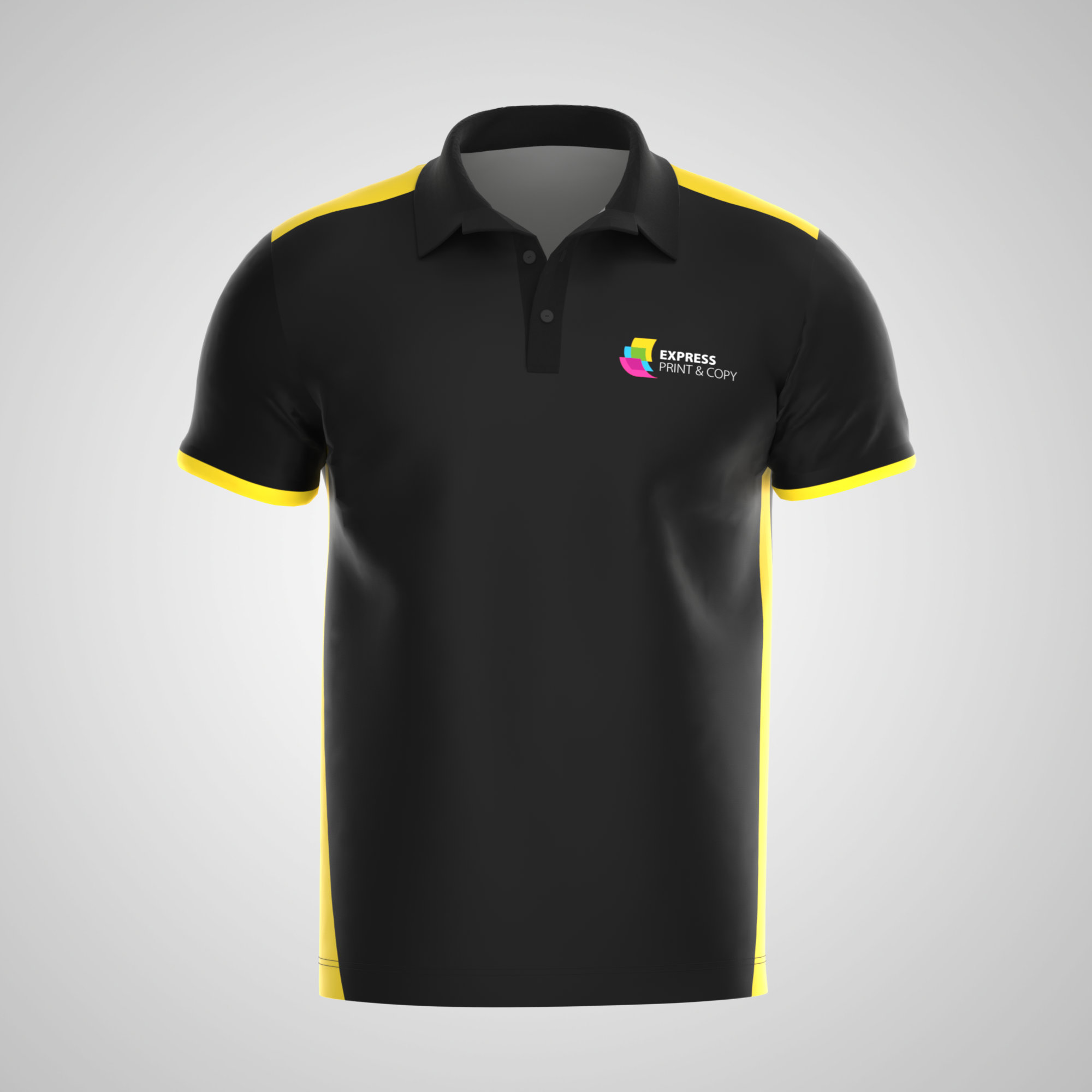 Sublimated Men's Polo Shirt Sublimation Printing Polo Shirt