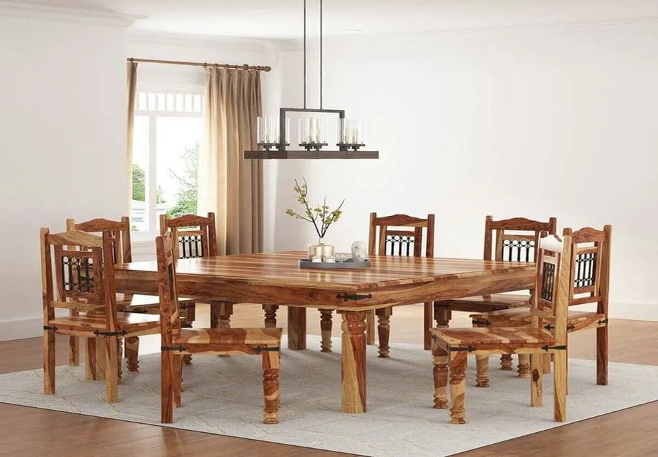 Wooden Dining Table Dubai Shop 1 Dining Table Sets in UAE