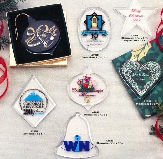 Custom Acrylic Christmas Ornaments