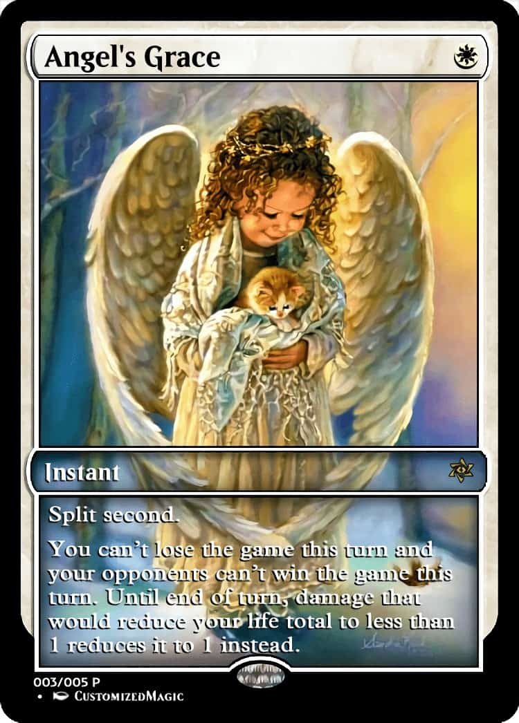 Angel’s Grace CustomizedMTG Magic the Gathering Proxy Cards