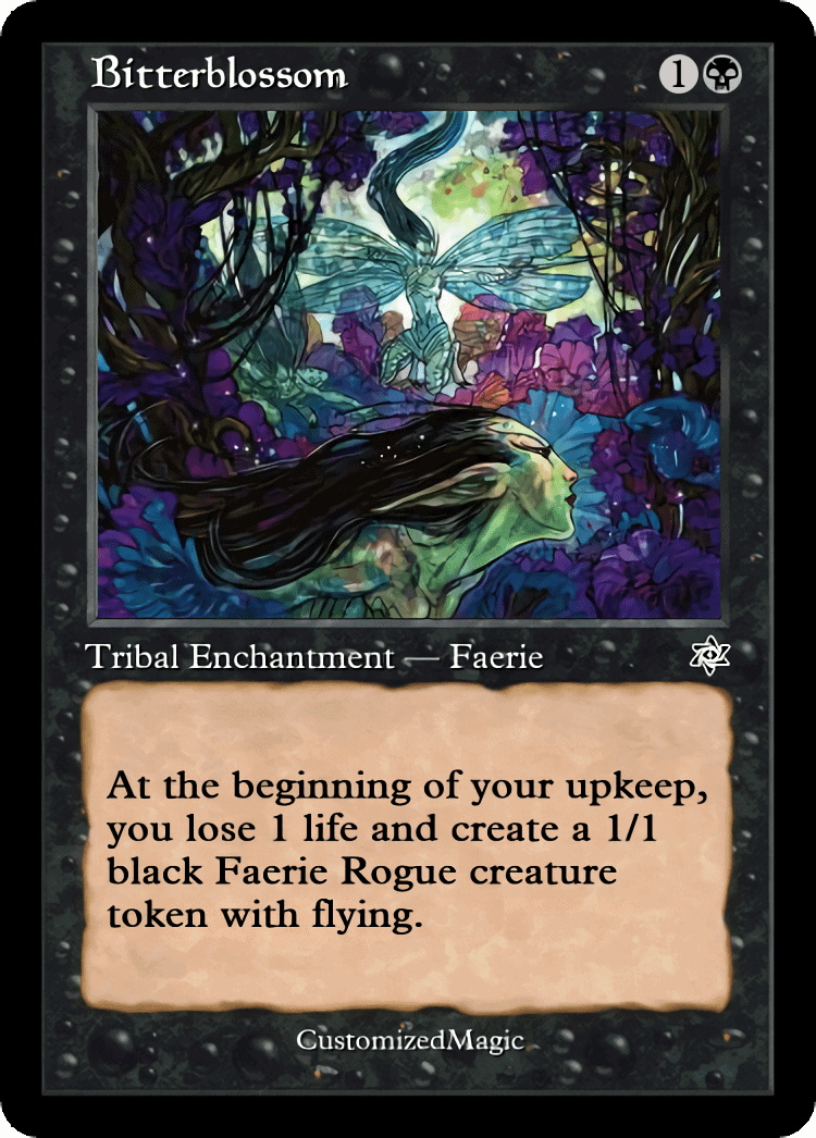 Bitterblossom Magic The Gathering Proxy Cards