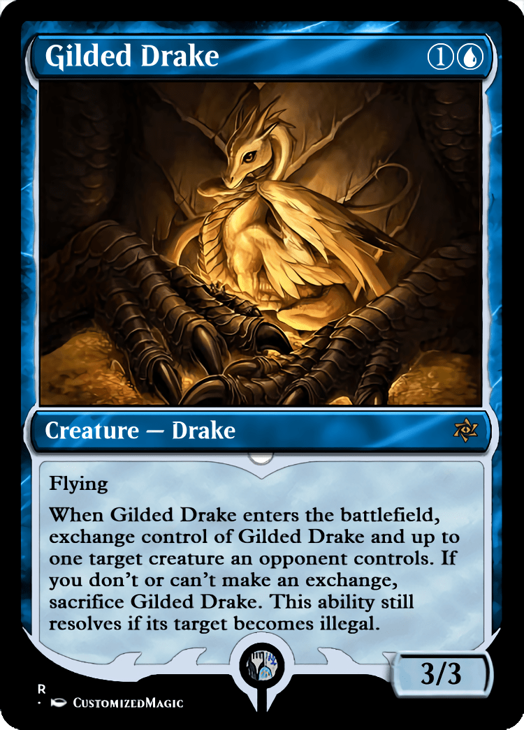 Gilded Drake Magic The Gathering Proxy Cards