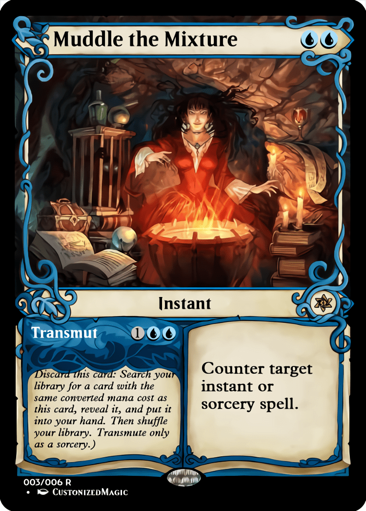 Muddle The Mixture Magic The Gathering Proxy Cards