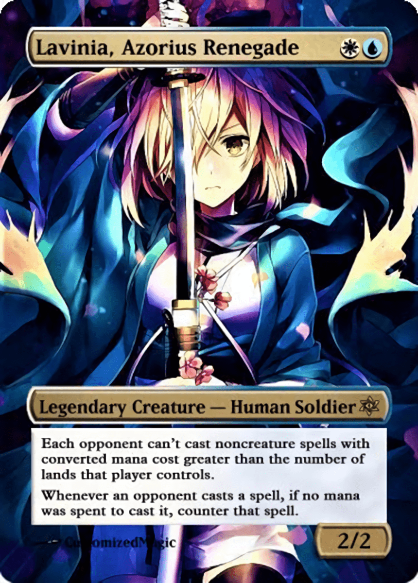 Lavinia, Azorius Renegade CustomizedMTG Magic the Gathering Proxy Cards