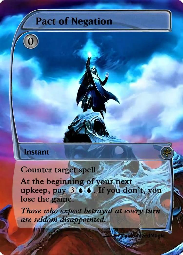 Pact Of Negation Magic The Gathering Proxy Cards