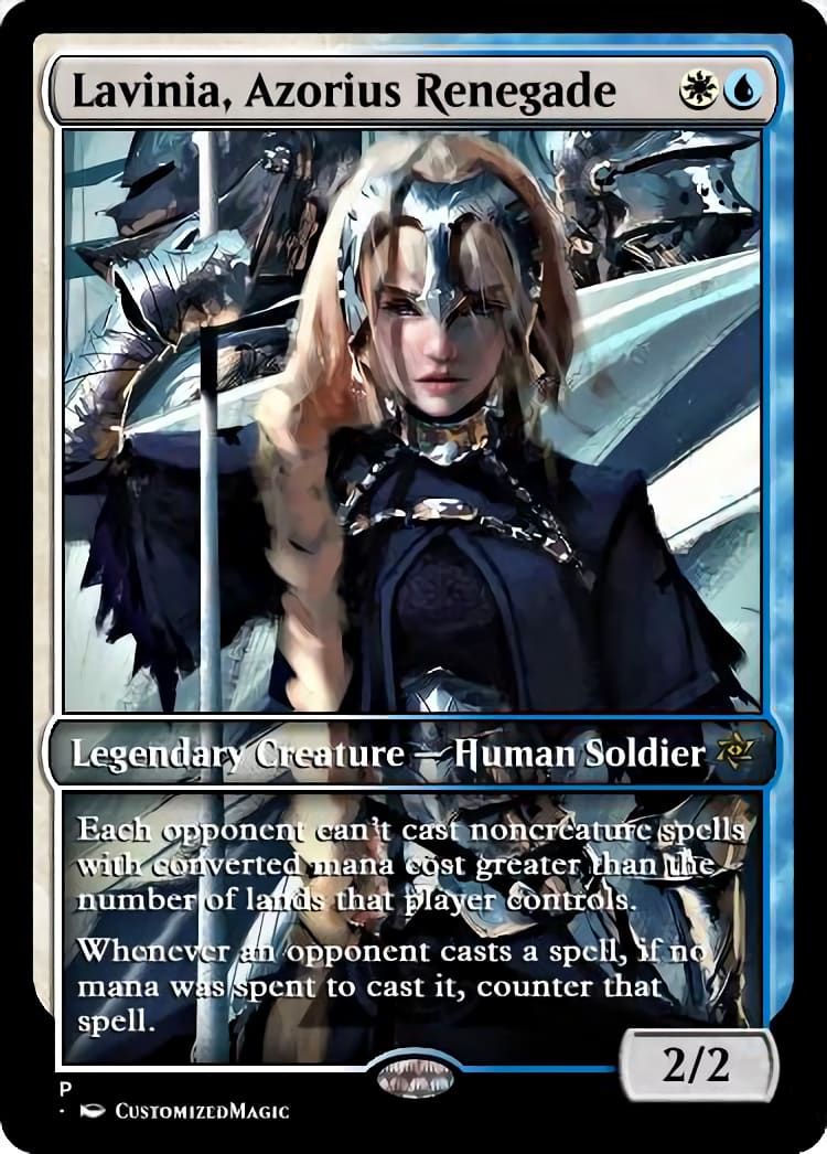 Lavinia, Azorius Renegade CustomizedMTG Magic the Gathering Proxy Cards