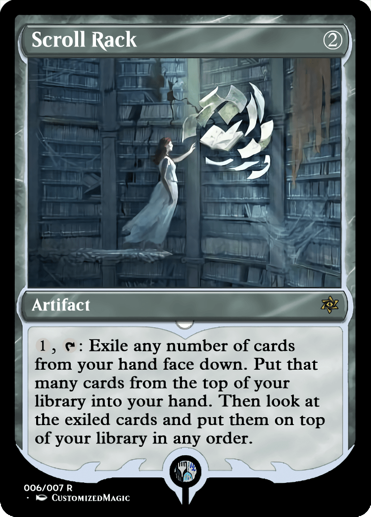 Scroll Rack CustomizedMTG Magic the Gathering Proxy Cards