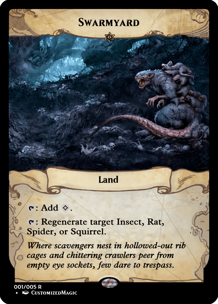 Swarmyard Magic The Gathering Proxy Cards