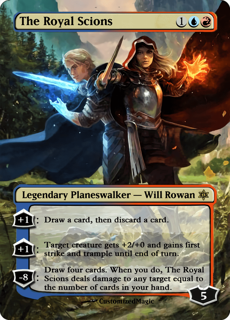Throne Of Eldraine Planeswalkers Magic The Gathering Proxy Cards