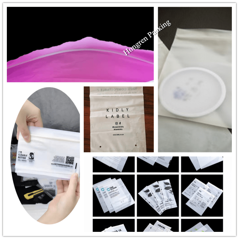 Biodegradable Ziplock Bags HongRen