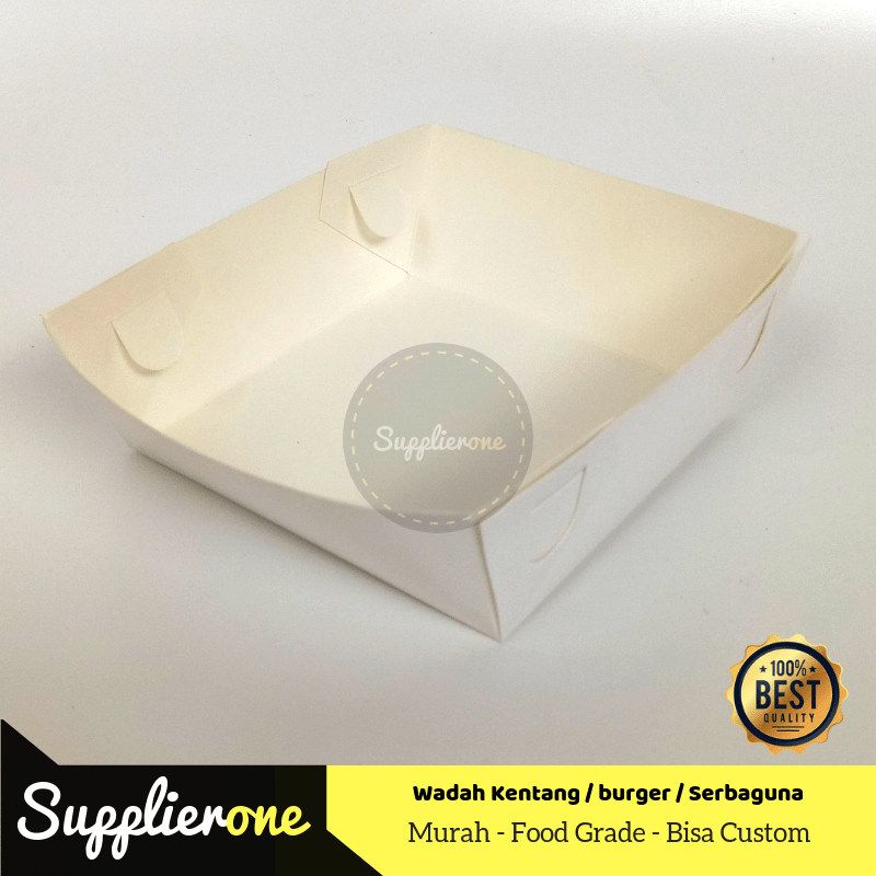 Paper Tray Makanan Custom Kemasan Cetak Box dan Kertas