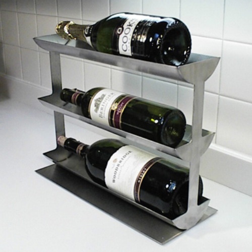 Wine Rack Custom Metal Home