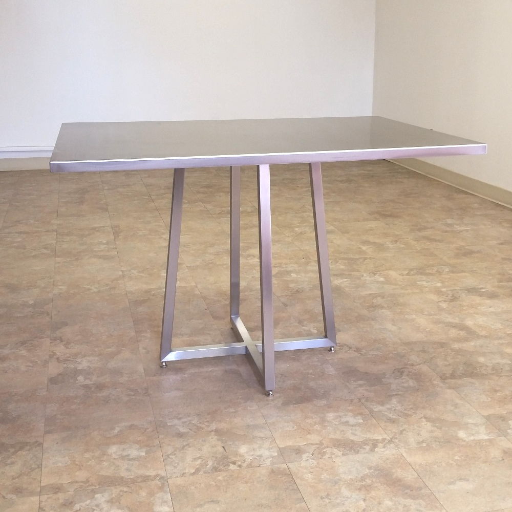 Apollo Table Base Dining Table Leg Bottoms Stainless Steel