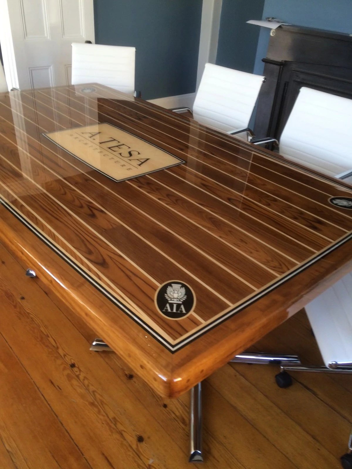 Custom Teak Yacht Tables