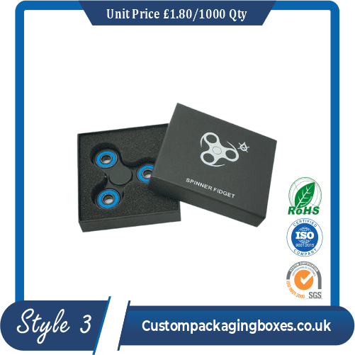 Custom Fidget Spinners Packaging Boxes Manufacturers & Printers