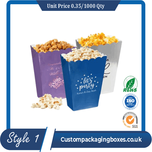 Custom Custom Popcorn Boxes Custom Popcorn Boxes