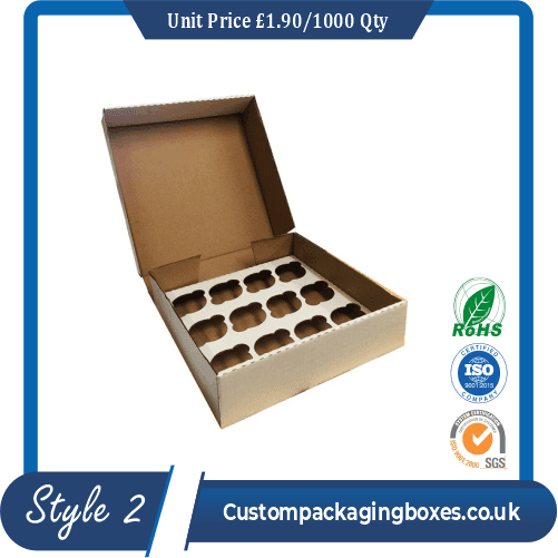 Custom Box for 12 Cupcakes Box for 12 Cupcakes