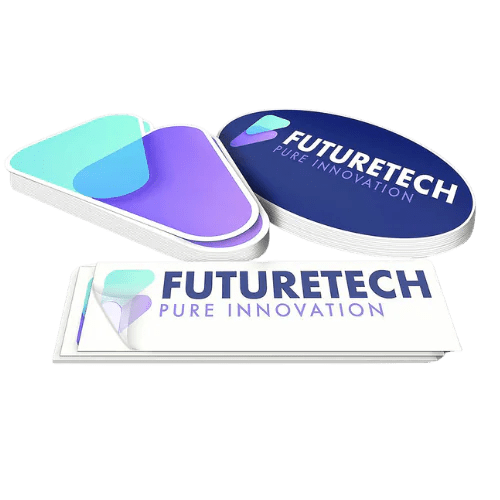 Sticker Printing In Los Angeles Vinyl, Clear, Holographic