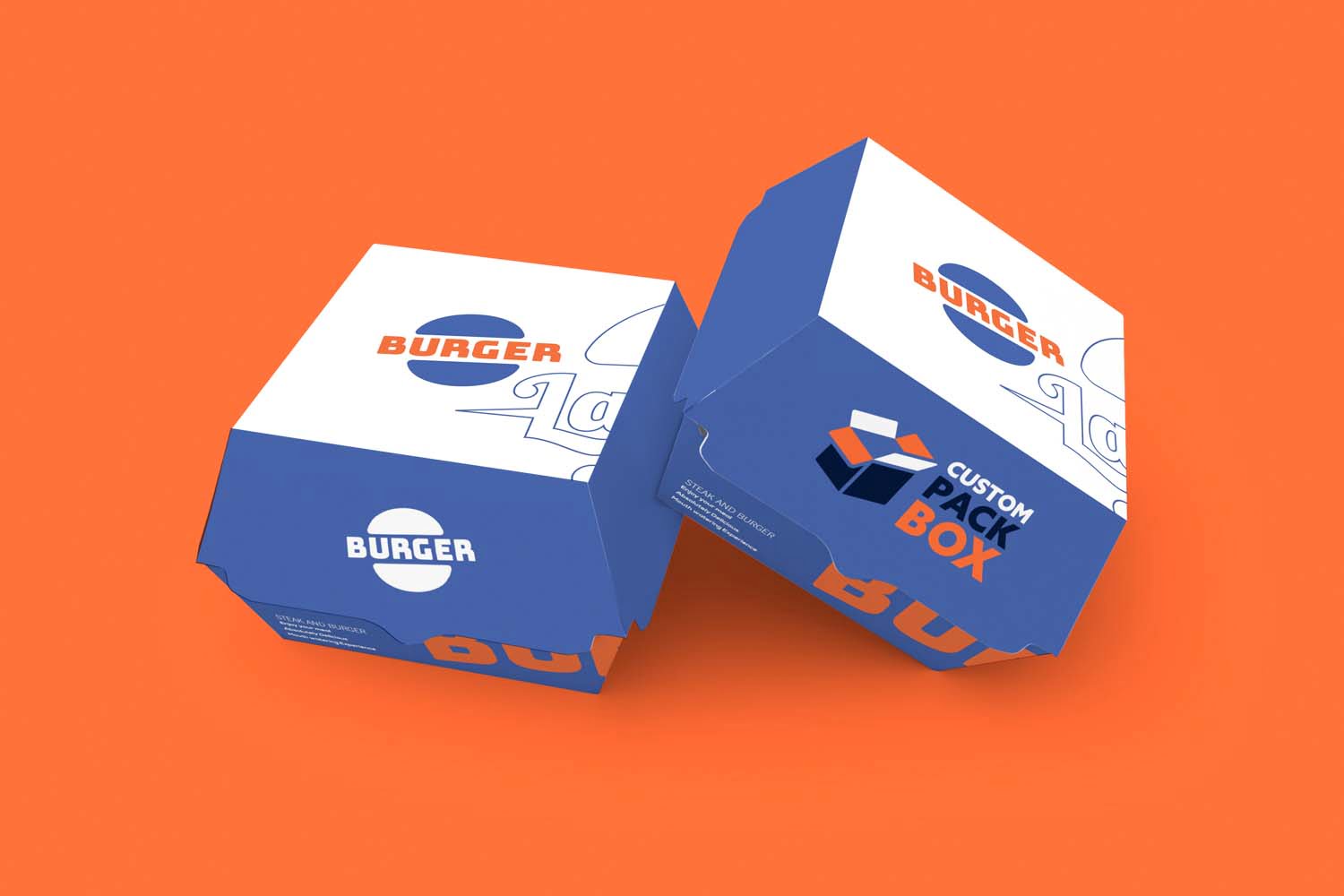 The Best Custom Burger Boxes at Wholesale Prices with Logo Custom