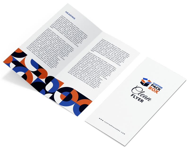 Custom Flyer Printing Custom Pack Box