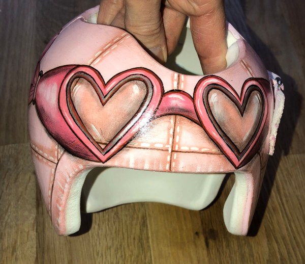 5FF9185C71014B72B38B25E267D838A4 Custom Painted Baby Helmets