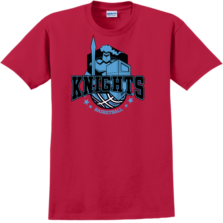 Knights Basketball Basketball Tshirt Design TShirt Design 736
