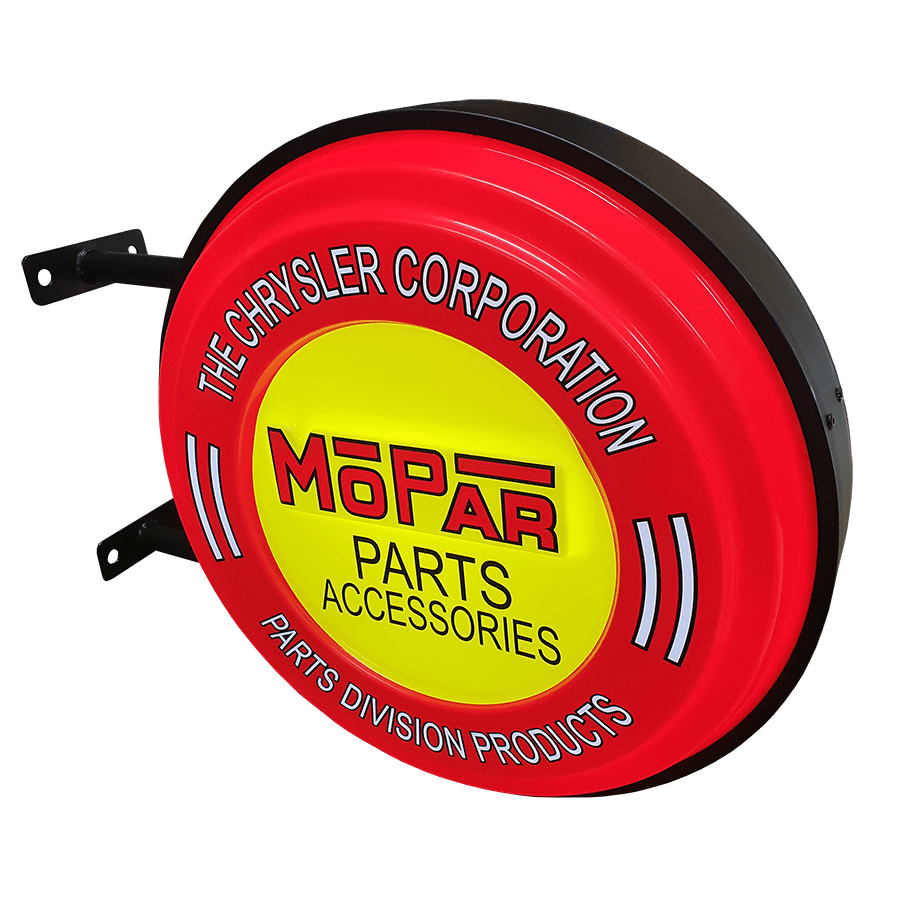 MoPar LED Light Custom Retro Coolers